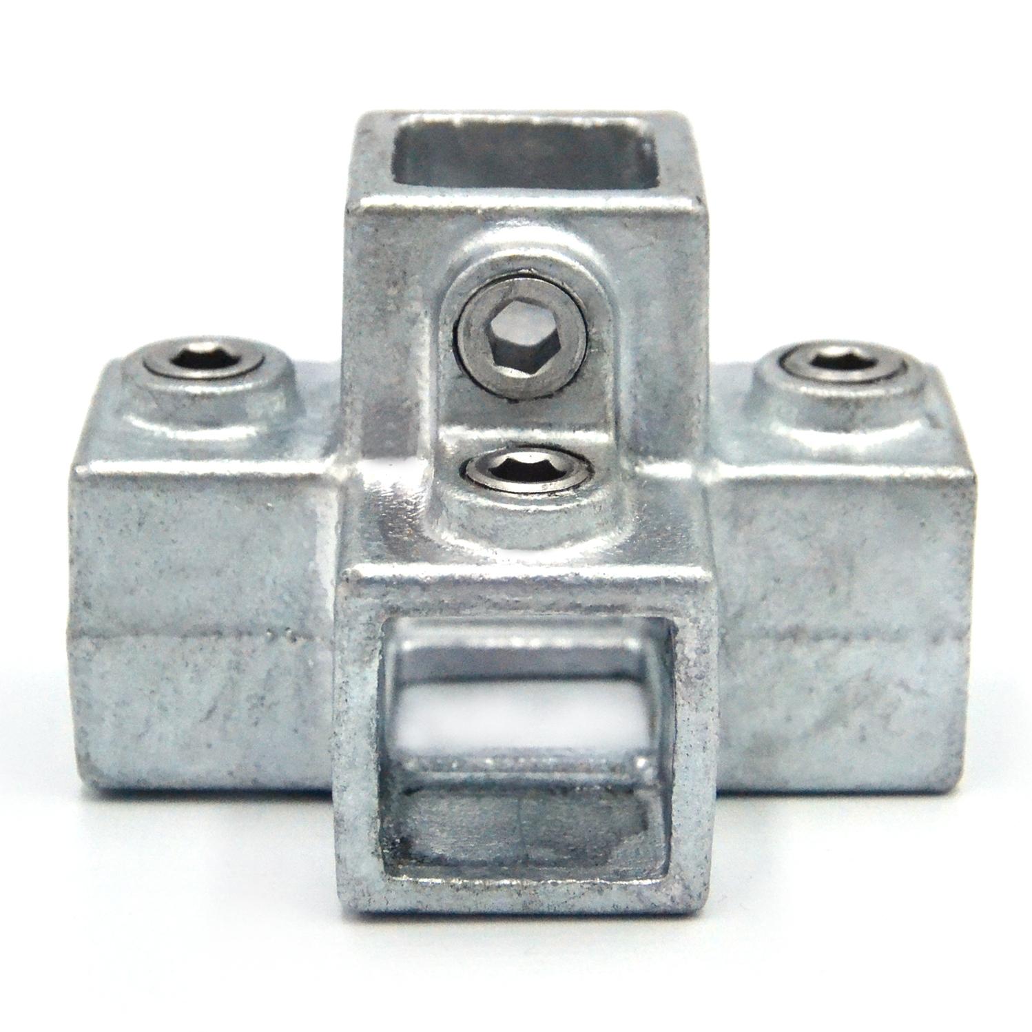 Doos 4-weg kruisstuk - vierkant - 25 mm (30 stuks)
